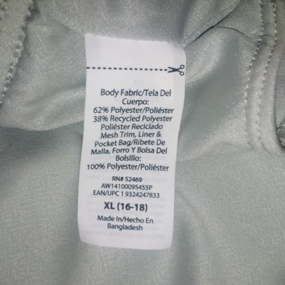 Real Running Shorts w/pockets, built in liner/panty Size XL (16-18) Grey marble - Picture 6 of 7